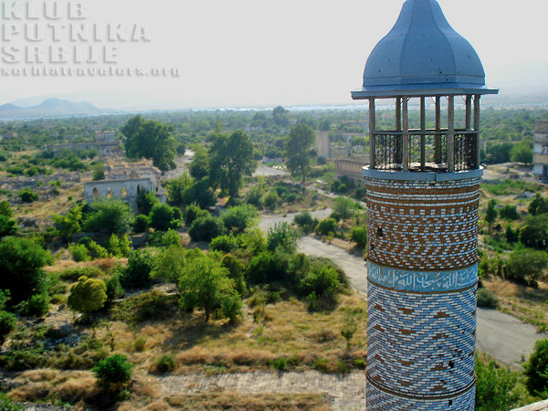 the mosque in Agdam, in Nagorno-Karabakh