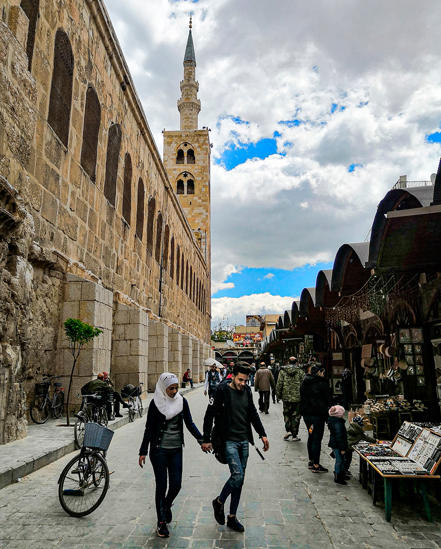 damascus umayyad couple