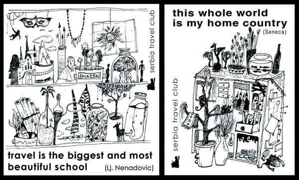 travel stickers & magnets