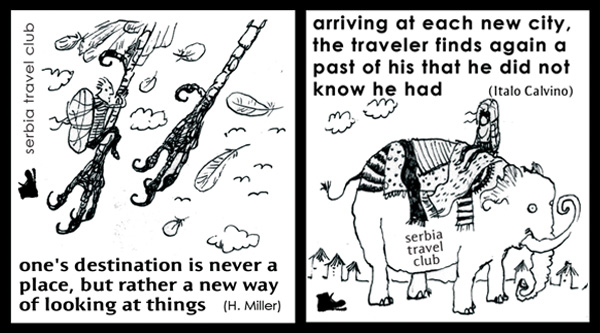 travel stickers & magnets