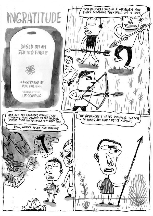 ingratitude, an eskimo fable