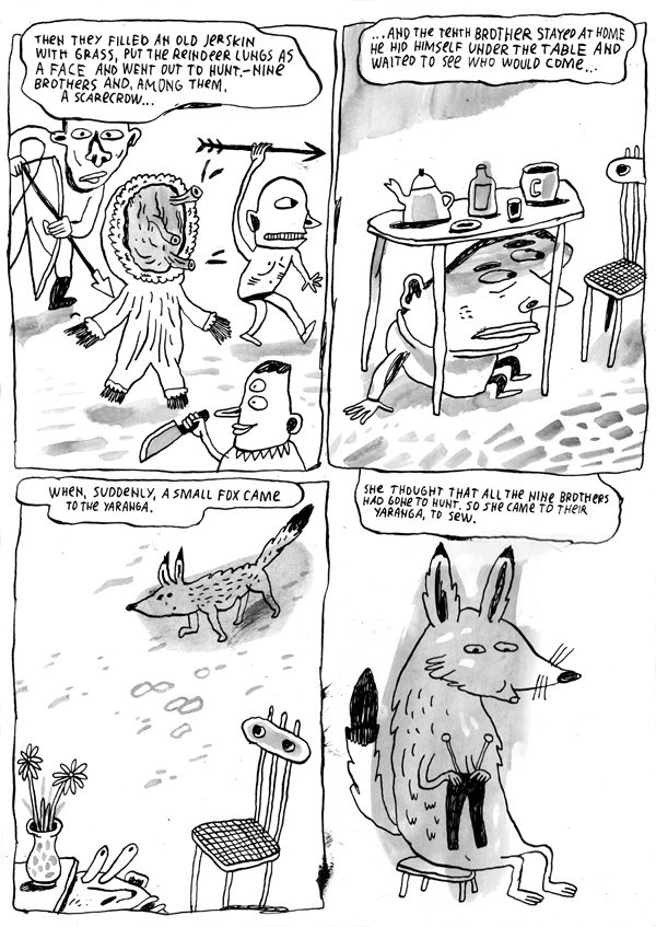 ingratitude, an eskimo fable