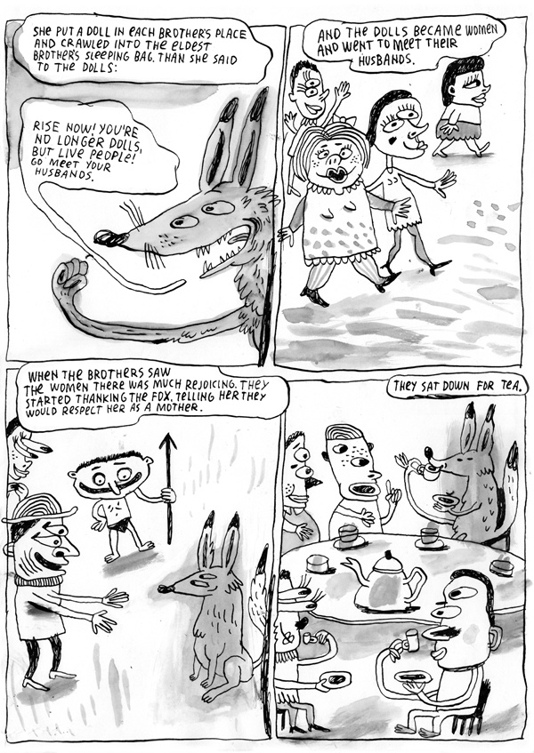 ingratitude, an eskimo fable