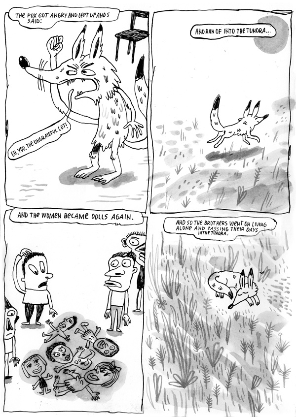 ingratitude, an eskimo fable