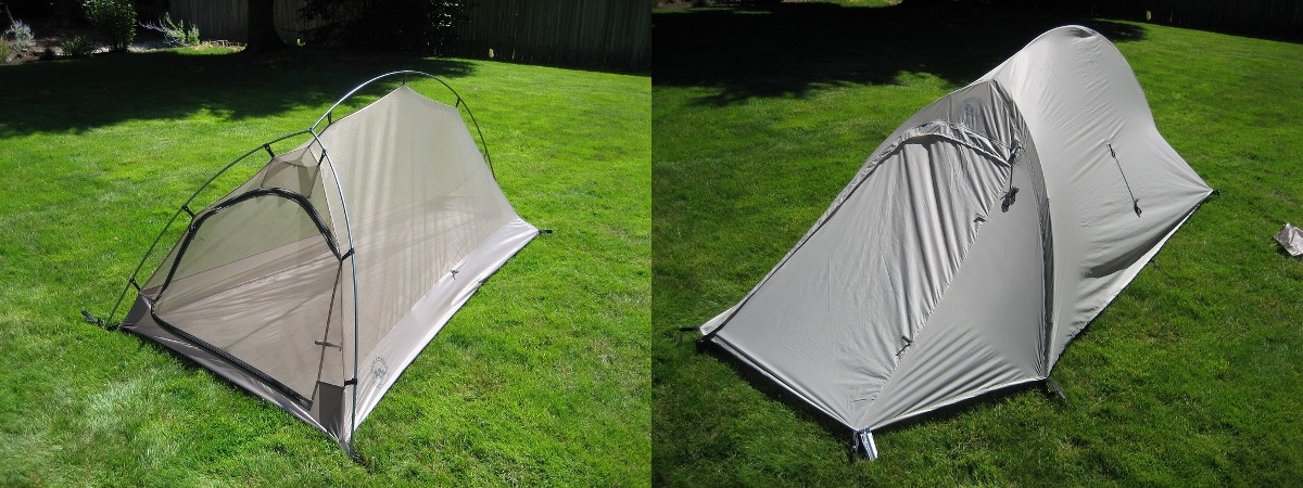 inner tent and rainfly