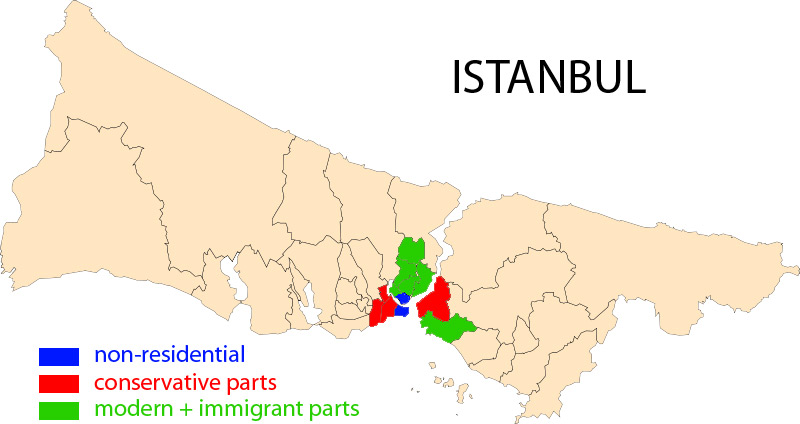 istanbul map