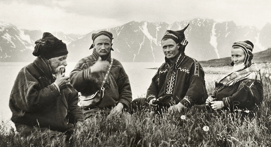 Lapland: A Herd of Reindeer