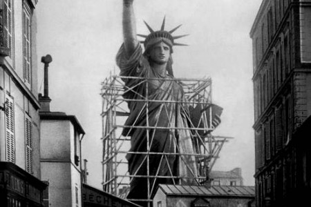 The Statue of Liberty in Paris