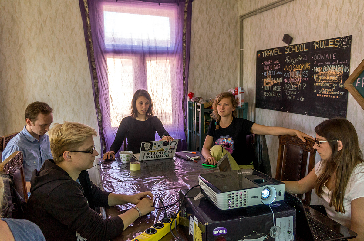 travel school guerilla marketing