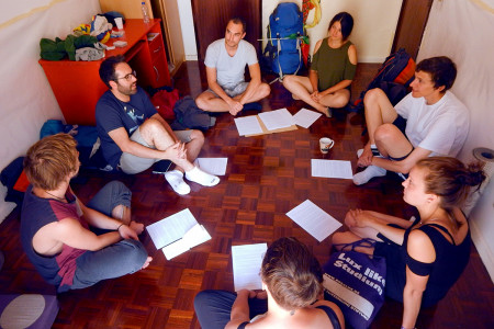 A day in the Travel school