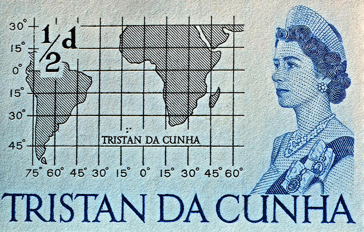 tristan da cunha stamp 3
